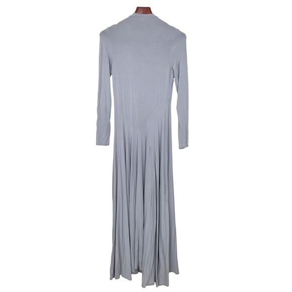 Free People Dresses & Skirts - Free People Beach Dress Sz M Maxi Minimalist Jersey Elegant Stretchy Modest Boho